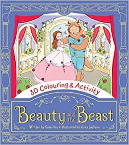 Beauty and the Beast (3D Colouring and Activity)