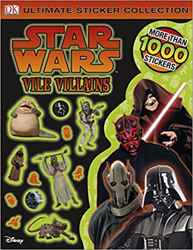 Star Wars Vile Villains Ultimate Sticker Collection