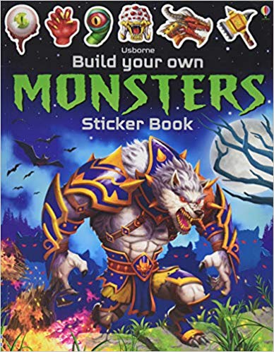 Build Your Own Monsters Sticker Book