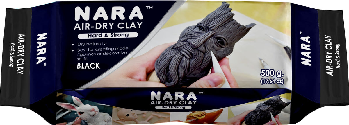 NARA  Air Dry Clay Black