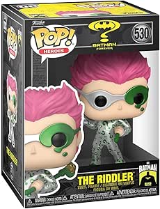Funko POP! Movies BM Forever the Riddler Metallic Batman Collectable Vinyl Figure