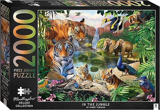 2000 Piece Puzzles In the Jungle
