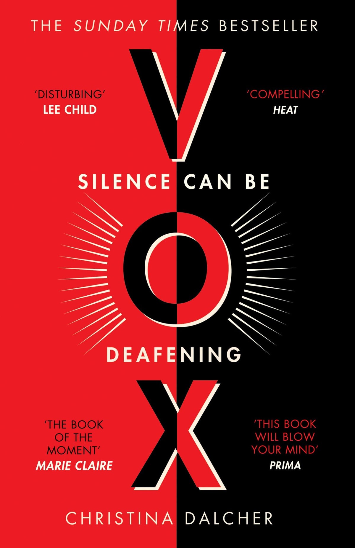VOX: One of the most talked about dystopian fiction books and Sunday Times best sellers