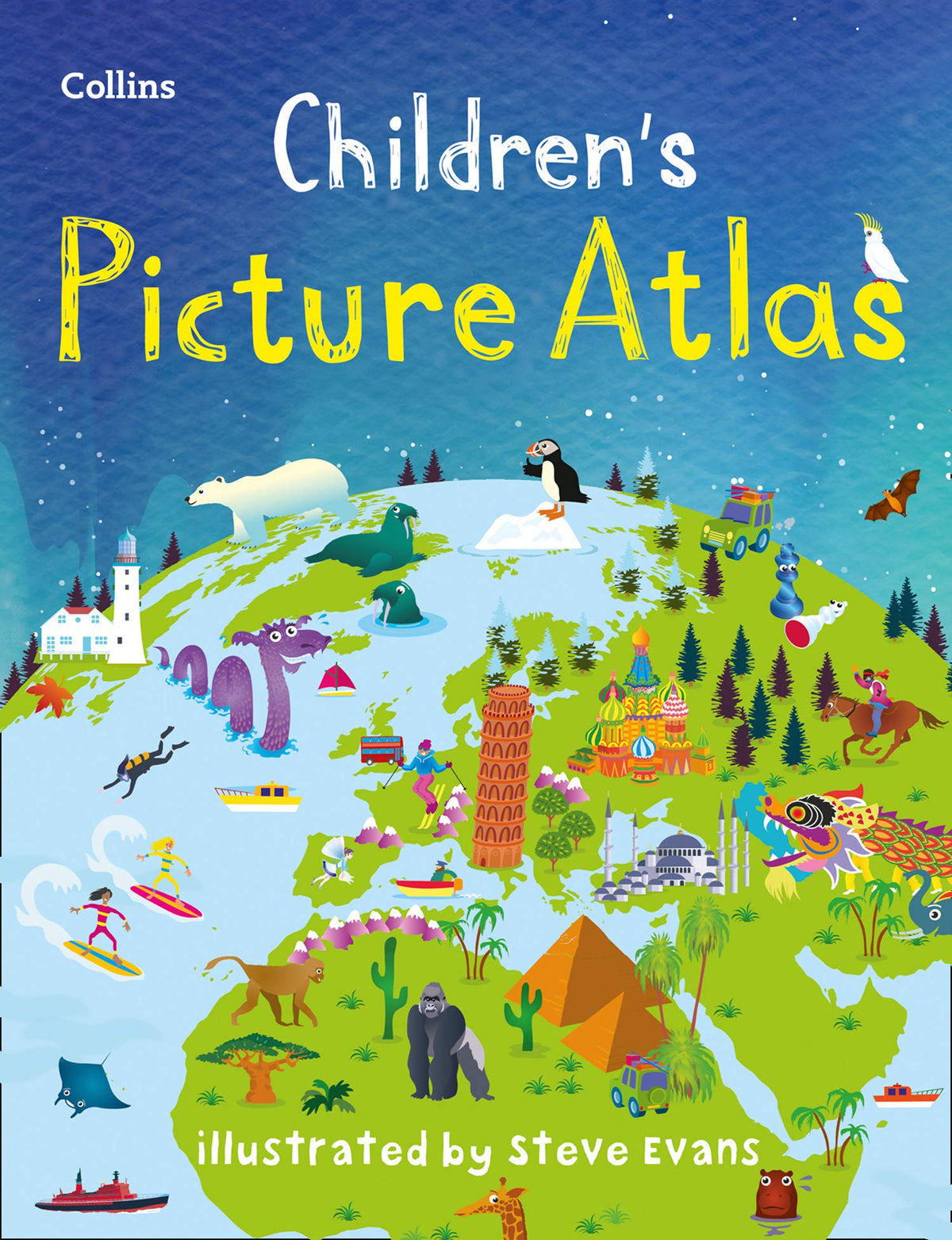 Collins Childrens Picture Atlas: Ideal way for kids to learn more about the world