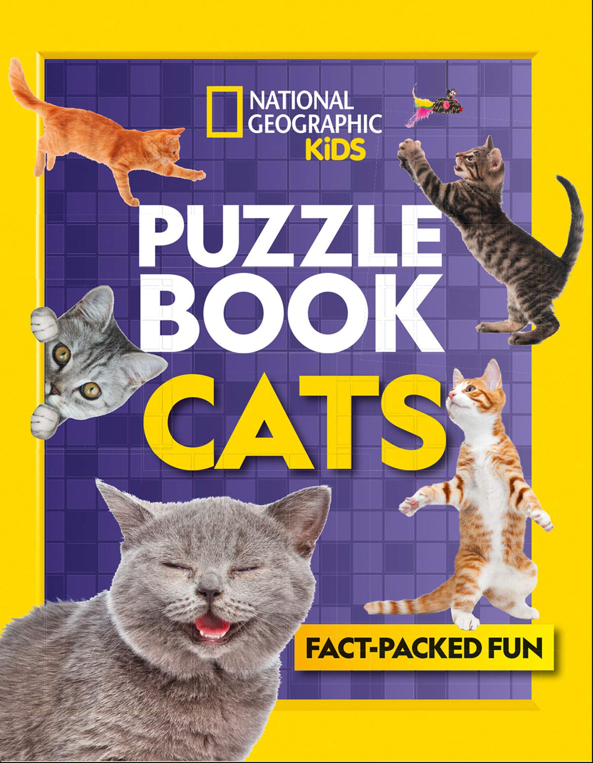 Puzzle Book Cats: Brain-tickling quizzes, sudokus, crosswords and wordsearches (National Geographic Kids)