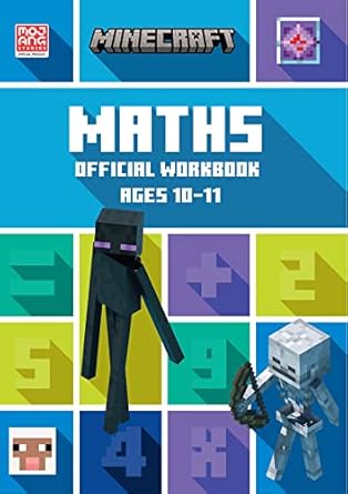 Minecraft Maths Ages 10 11  Official Workbook