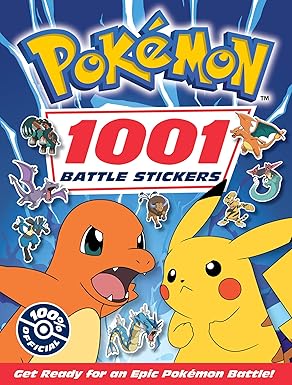 Pokemon: 1001 Battle Stickers: NEW for 2025, the ultimate Pokemon sticker activity book