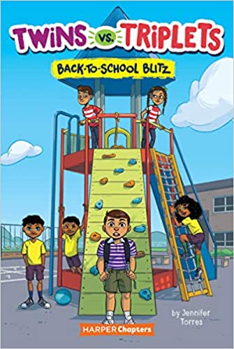 Twins vs. Triplets #1: Back-to-School Blitz (HarperChapters) - (PB)