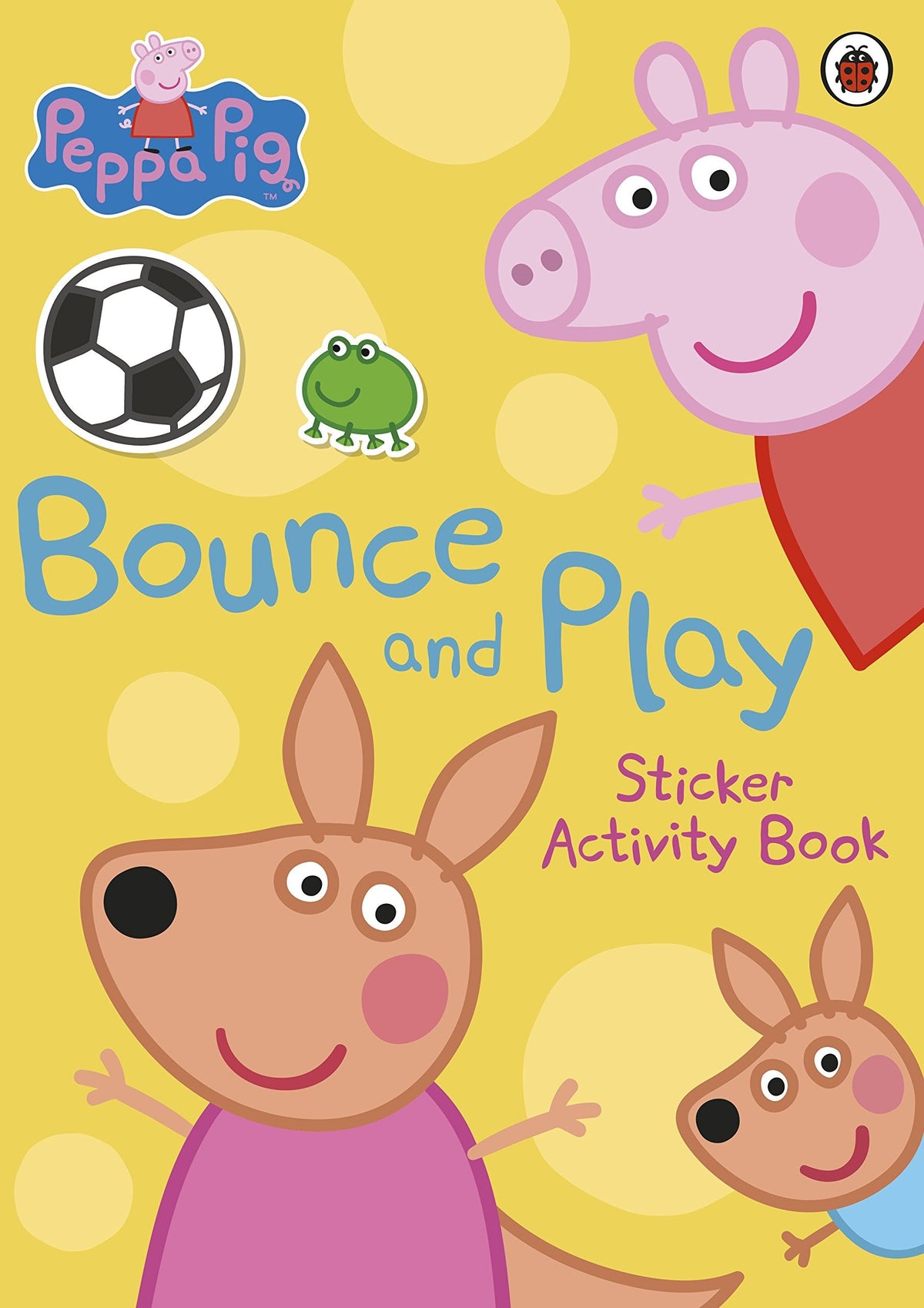 Peppa and Kylie Sticker Activity