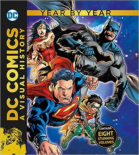 DC Comics: A Visual History Collection - 8 Books