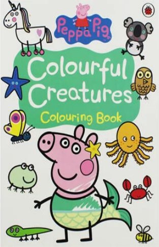Peppa Pig - Colourful Creatures - Colouring Book
