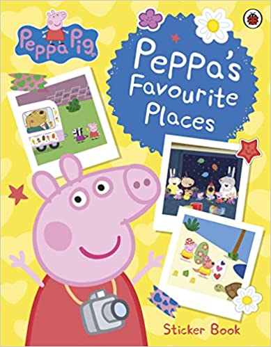 Peppa Pig: Peppa's Favourite Places - Sticker Scenes Book