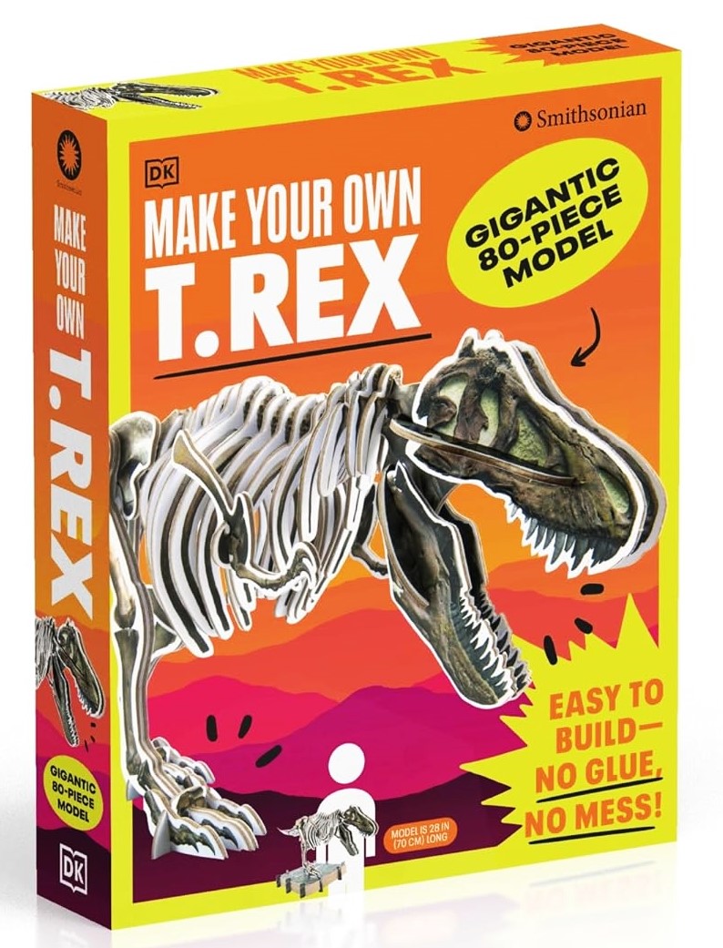 Make Your Own T-Rex - Easy to Build - No Glue, No Mess!
