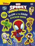 Marvel Spidey and His Amazing Friends Glow in the Dark Sticker Book - With More Than 100 Stickers