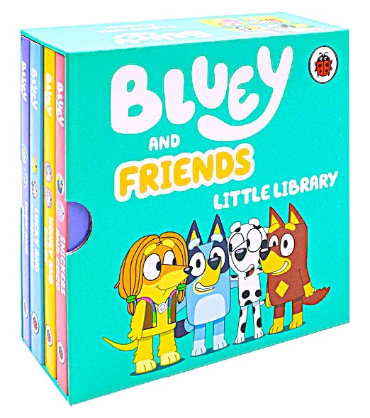 Bluey Bluey and Friends Little Library