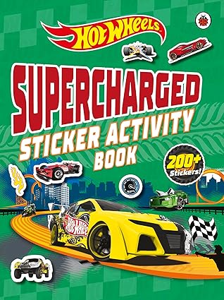 Hot Wheels: Supercharged Sticker Activity Book