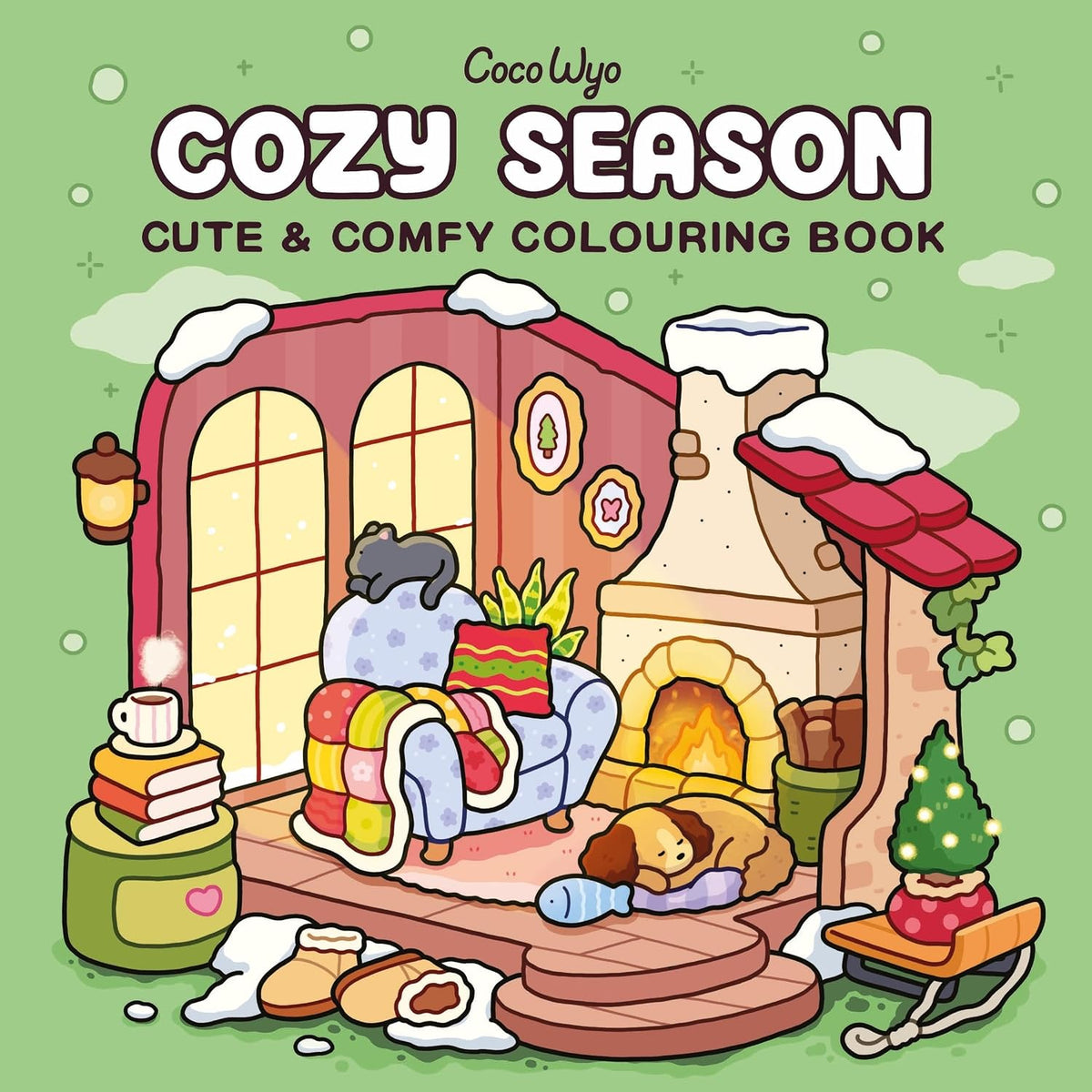 Cozy Season: A cute and comfy colouring book, perfect for relaxing and unwinding