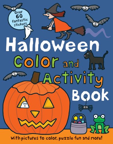 Halloween Preschool Color and Activity Book