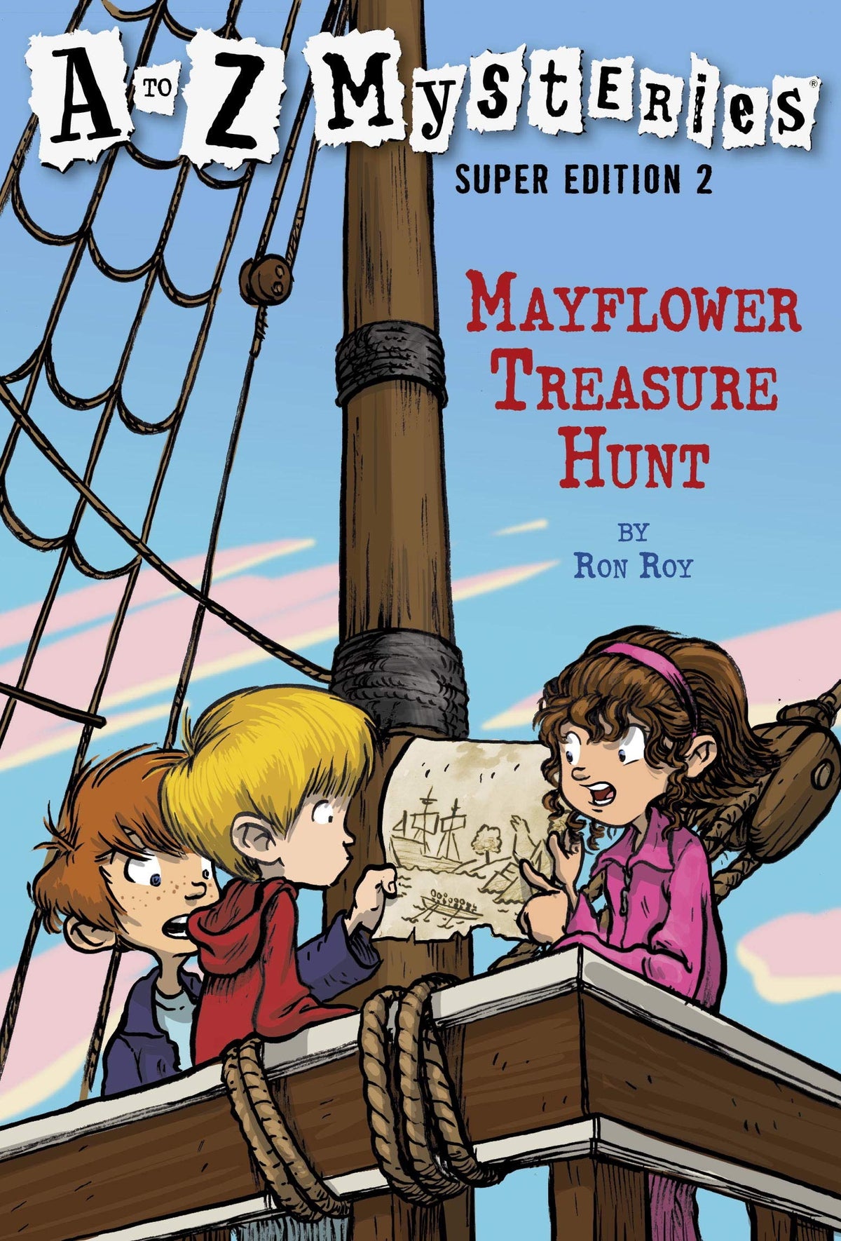 A To Z Mysteries: Mayflower Treasure Hunt-(Super Ed. 2)