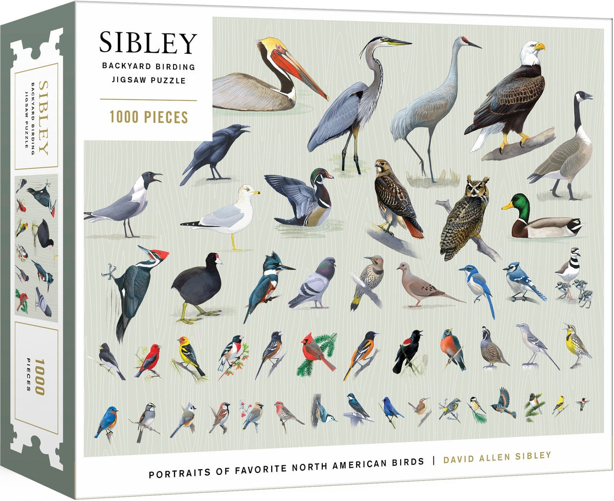 Sibley Backyard Birding Puzzle