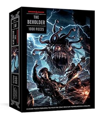 Beholder Puzzle - A Dungeon and Dragons Jigsaw Puzzle - Jigsaw Puzzles for Adu