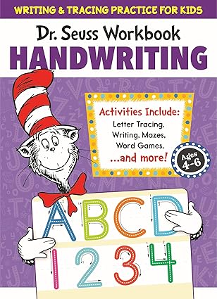 Dr. Seuss Handwriting Workbook - Tracing and Handwriting Practice for Kids Ages 4-6