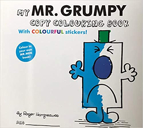 Mr Men Mr Grumpy Colouring