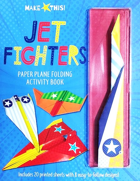 Jet Fighters Paper Plane Book