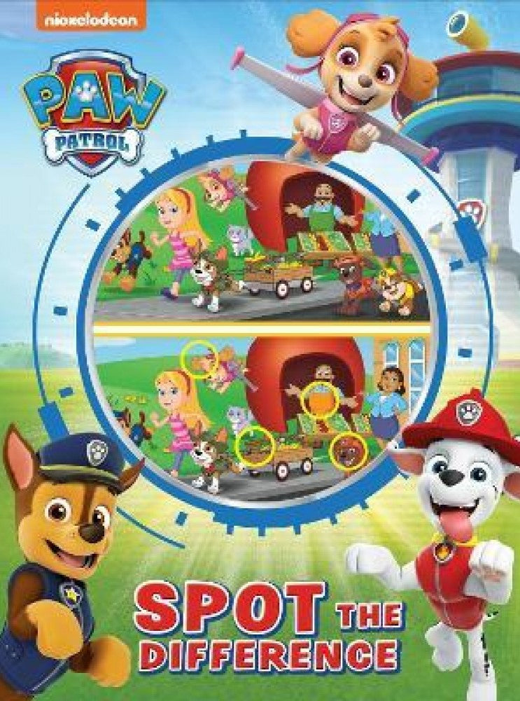 PAW PATROL SPOT THE DIFFERENCE