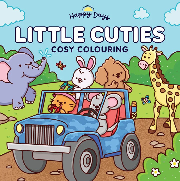 Happy Days  Little Cuties Cosy Colouring
