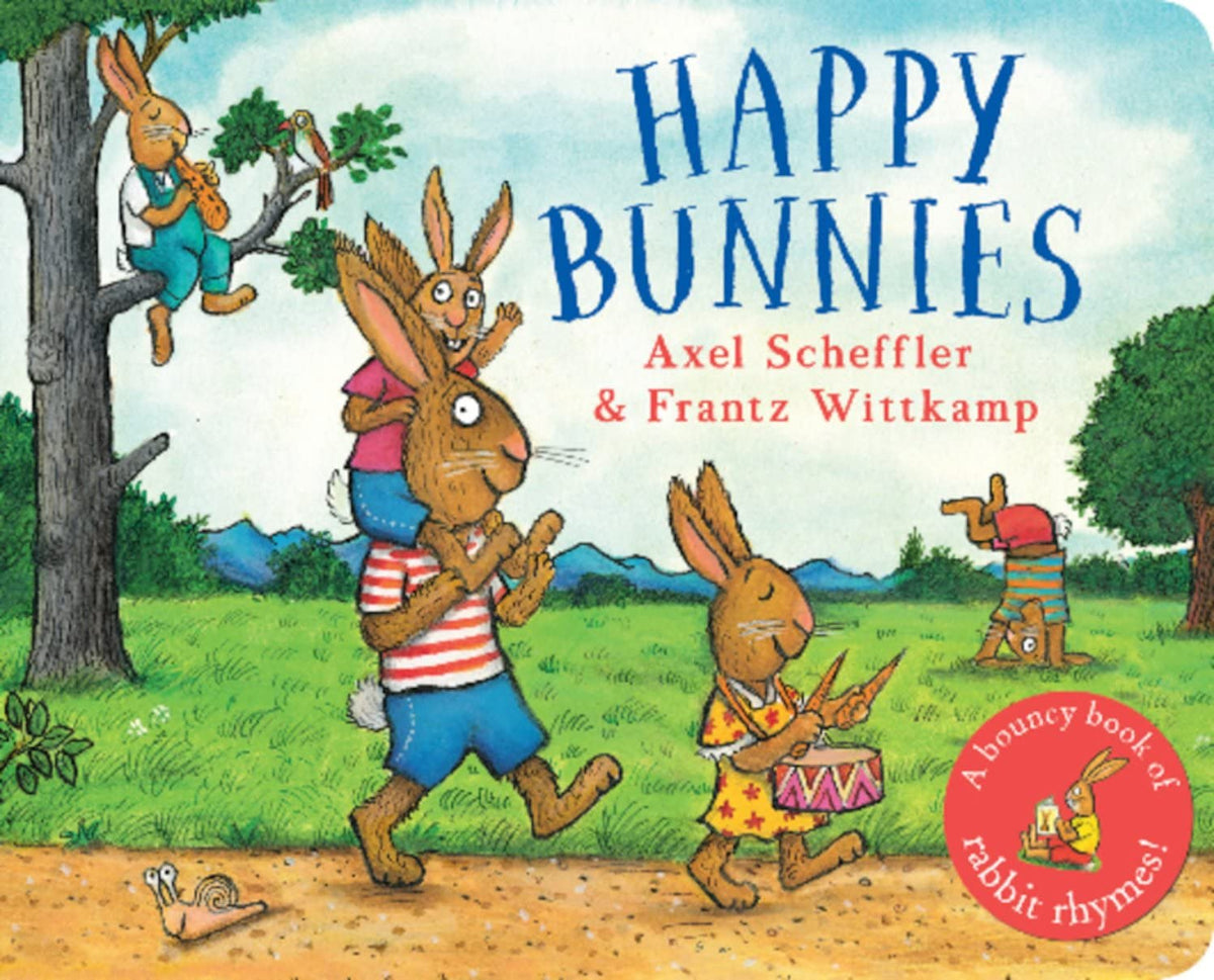 Happy Bunnies  A bouncy book of bunny rhymes