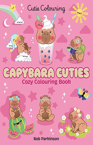 Capybara Cuties Colouring Book
