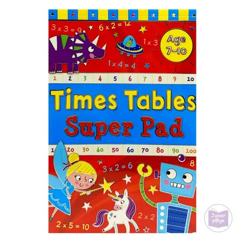TIMES TABLES SUPER PAD 7 TO 10
