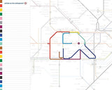 Animals on the Underground Desk Jotter