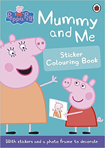 Peppa Pig - Mummy and Me Sticker Colouring Book