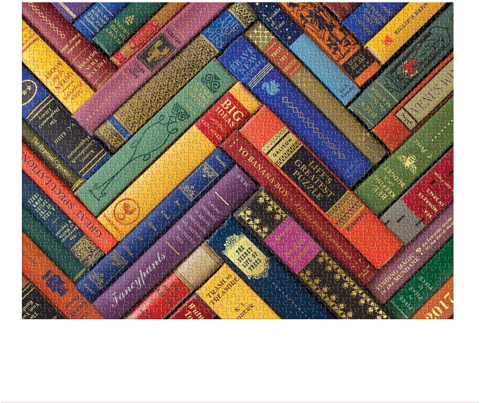 Phat Dog Vintage Library 1000 Piece Foil Stamped Puzzle