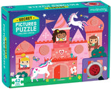 Mudpuppy Unicorn Castle Secret Pictures Puzzle, Multicolor