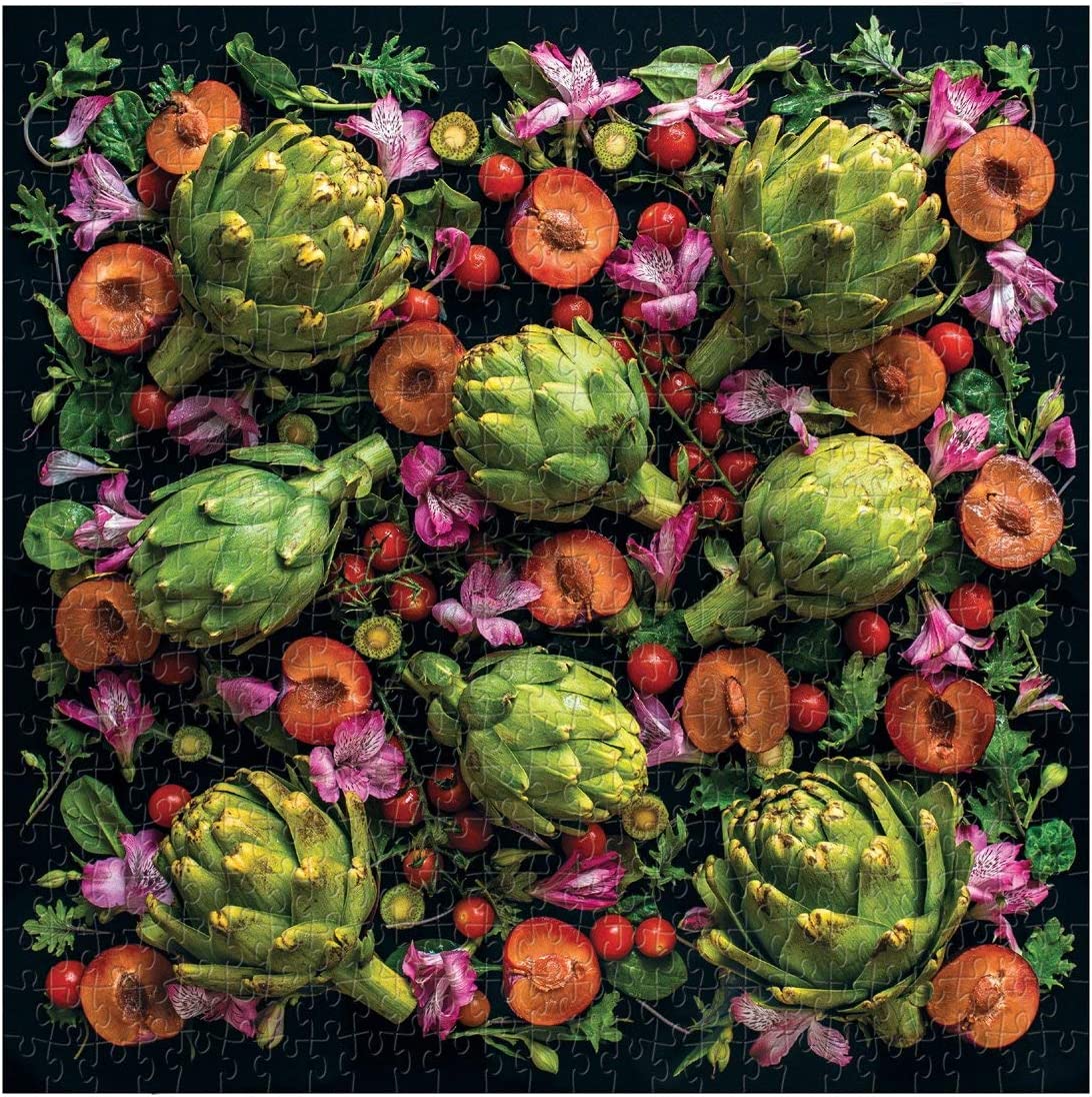 Artichoke Floral 500 Piece Puzzle