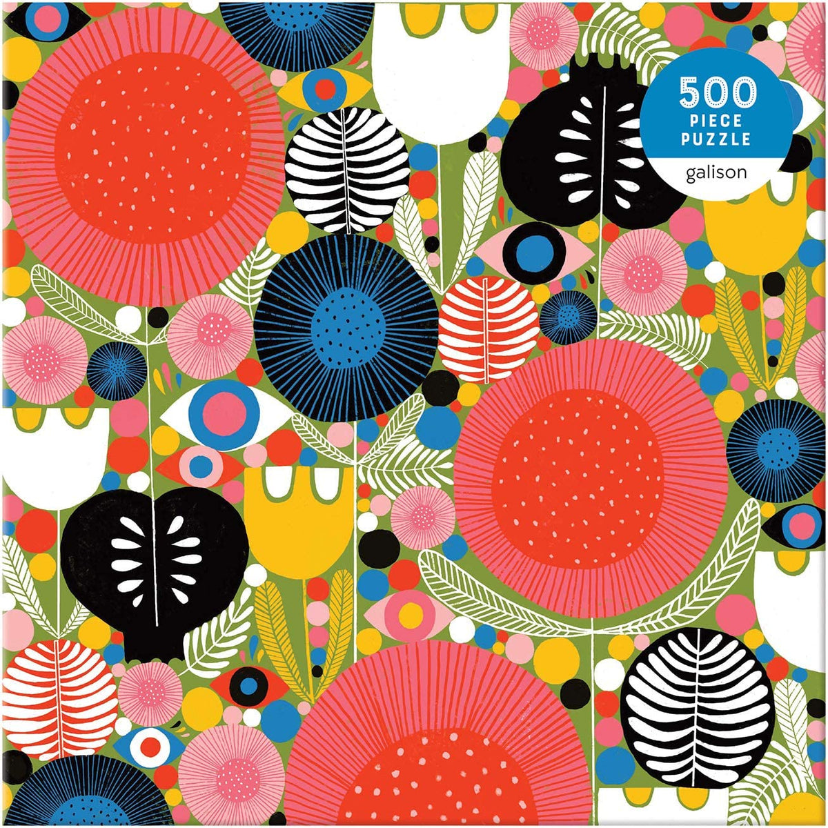 Eyes In The Garden 500 Piece Puzzle