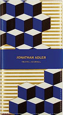 Jonathan Adler Blue Versailles Travel Journal