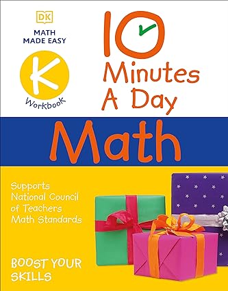 10 Minutes a Day Math Kindergarten - Helps develop strong math habits
