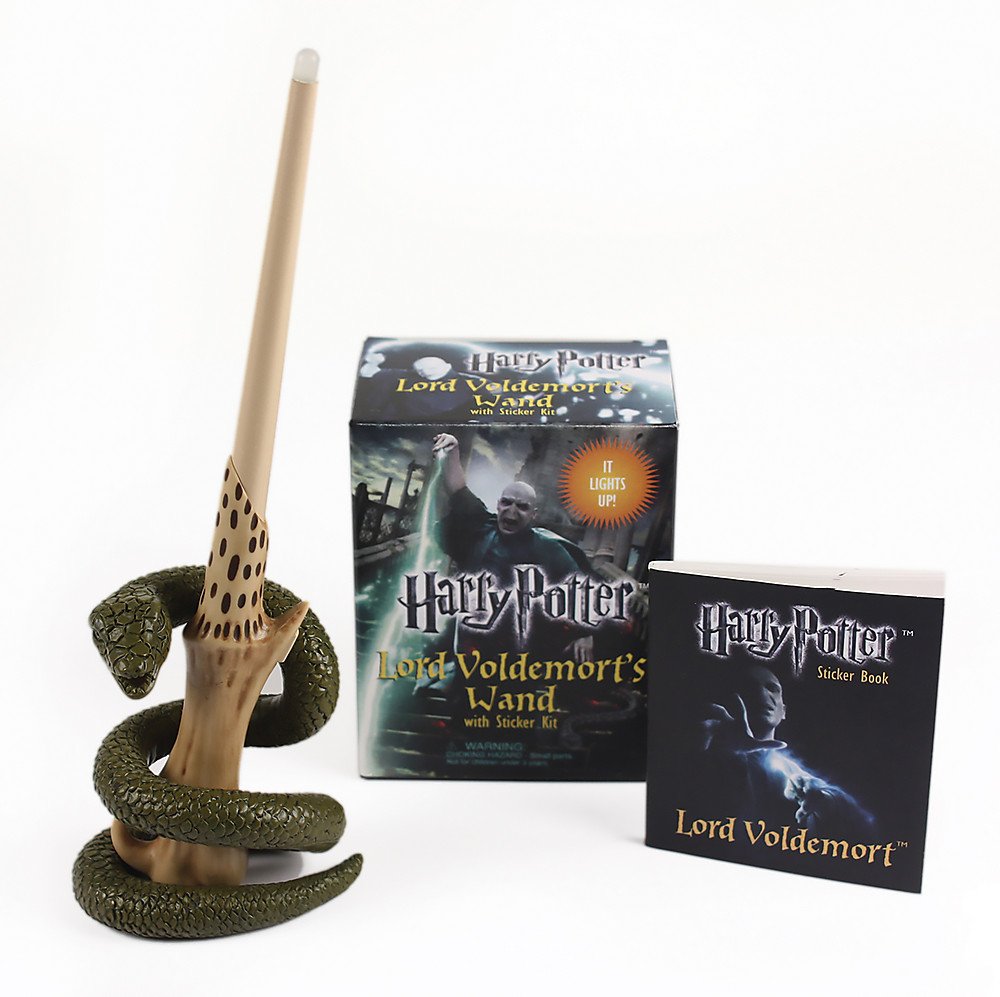 Harry Potter Voldemort's Wand with Sticker Kit: Lights Up