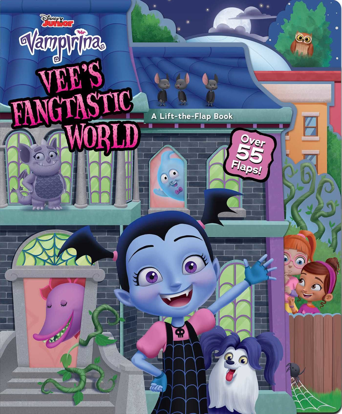 Disney Vampirina: Vees Fangtastic World Lift-the-Flap