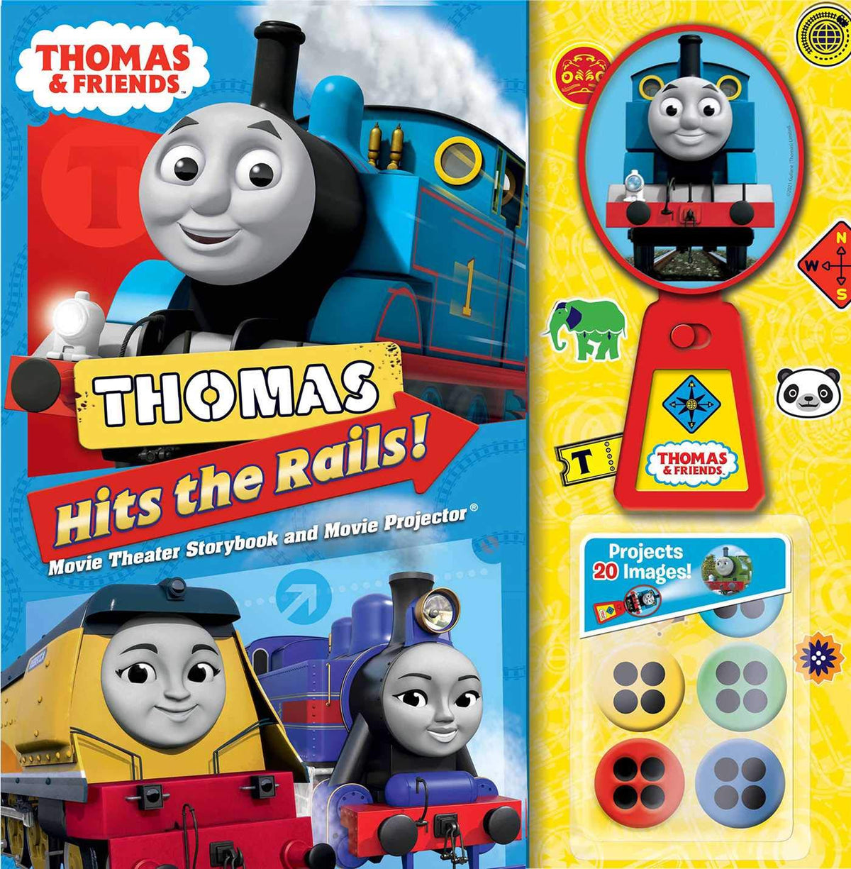 Thomas and Friends: Thomas Hits the Rails! Movie Theater Storybook and Movie Projector