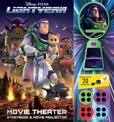 Disney Pixar: Lightyear Movie Theater Storybook and Projector