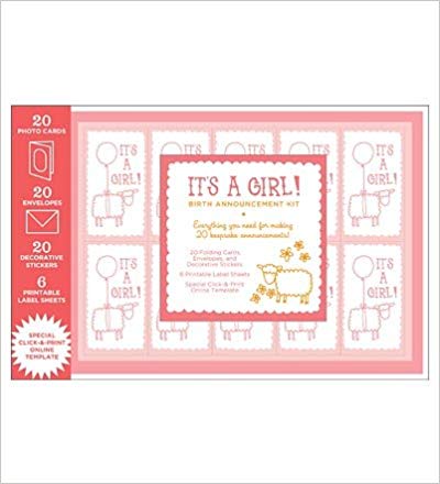 Birth Announcement Kit Girl