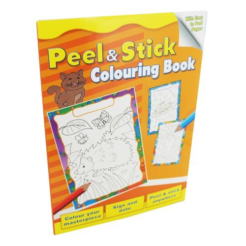 Peel and Stick Book Cat