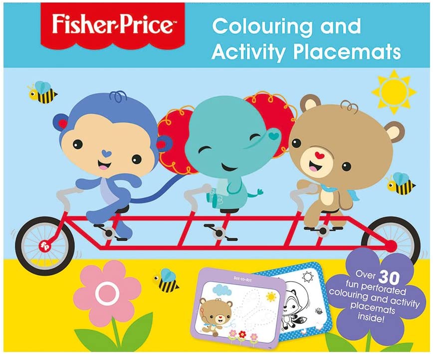 Fisher Price Colouring And Activity Placemats