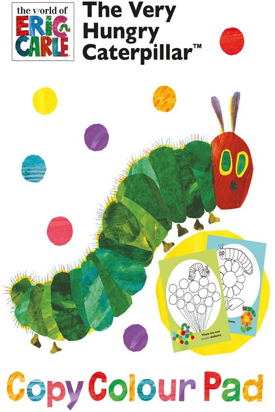 The Very Hungry Caterpillar Copy Colour Pad