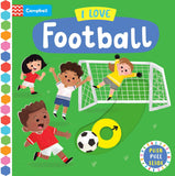 I Love Football A Push Pull Slide Book